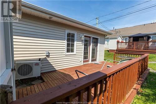 9 Village Lane, Moncton, NB - Outdoor With Deck Patio Veranda With Exterior