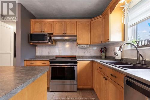 11 Darla Crt, Moncton, NB - Indoor Photo Showing Kitchen With Double Sink