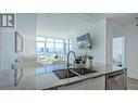 1151 Sunset Drive Unit# 1106, Kelowna, BC  - Indoor Photo Showing Kitchen With Double Sink With Upgraded Kitchen 