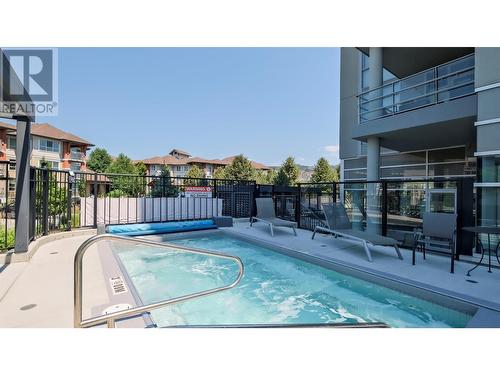 1151 Sunset Drive Unit# 1106, Kelowna, BC - Outdoor With In Ground Pool