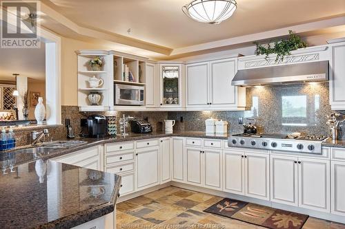 350 Crystal Bay Drive, Amherstburg, ON - Indoor Photo Showing Kitchen With Double Sink