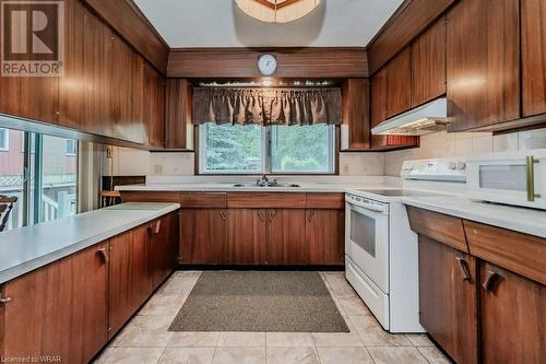 594 Greenbrook Drive, Kitchener, ON - Indoor Photo Showing Kitchen With Double Sink