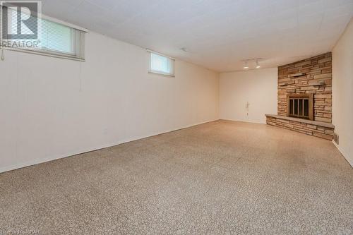 594 Greenbrook Drive, Kitchener, ON - Indoor Photo Showing Other Room With Fireplace