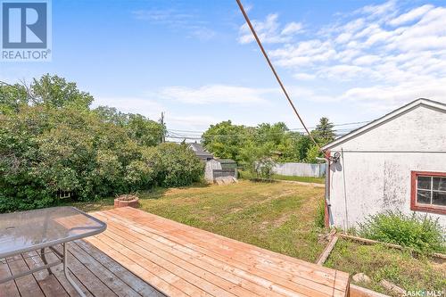 1040 Ominica Street E, Moose Jaw, SK - Outdoor With Deck Patio Veranda