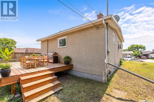 1040 Ominica Street E, Moose Jaw, SK - Outdoor With Deck Patio Veranda With Exterior