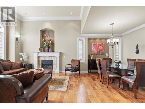 1429 Black Mountain Crescent, Kelowna, BC - Indoor With Fireplace