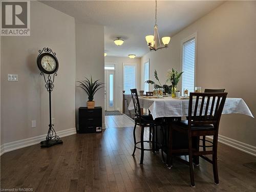 Lots of space for family gatherings - 360 Mary Rose Avenue, Port Elgin, ON - Indoor Photo Showing Dining Room