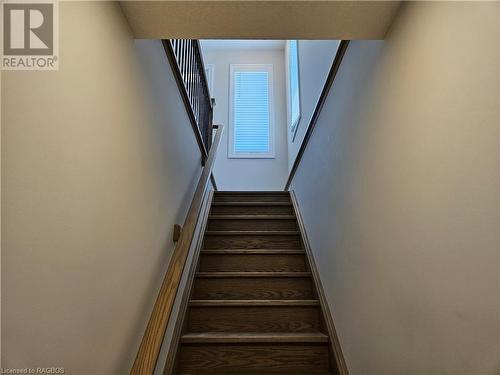 Interior staircase to the basement - 360 Mary Rose Avenue, Port Elgin, ON - Indoor Photo Showing Other Room