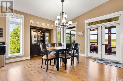 23 Emerald Creek Road, White City, SK - Indoor Photo Showing Dining Room