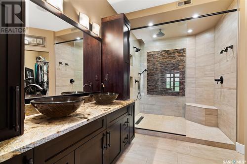 23 Emerald Creek Road, White City, SK - Indoor Photo Showing Bathroom