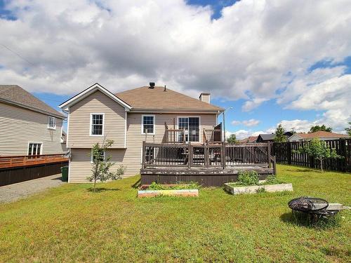 Back facade - 155 Rue Chabot, Val-D'Or, QC - Outdoor With Deck Patio Veranda