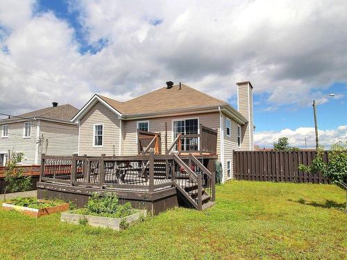 Back facade - 155 Rue Chabot, Val-D'Or, QC - Outdoor With Deck Patio Veranda