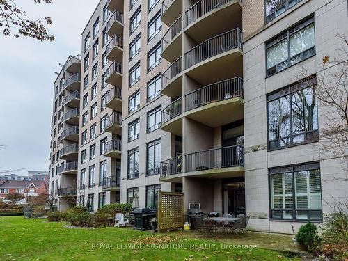 705-16 Dallimore Circ, Toronto, ON - Outdoor With Balcony With Facade