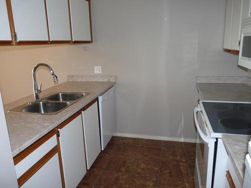 310-338 Nicola Street, Kamloops, BC - Indoor Photo Showing Kitchen With Double Sink