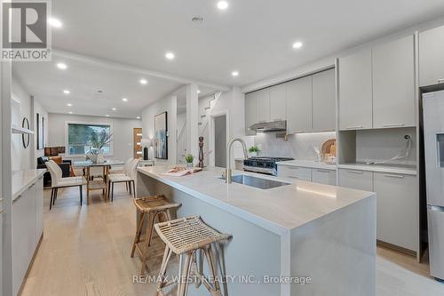 211 Gilbert Avenue, Toronto (Caledonia-Fairbank), ON - Indoor Photo Showing Kitchen With Upgraded Kitchen