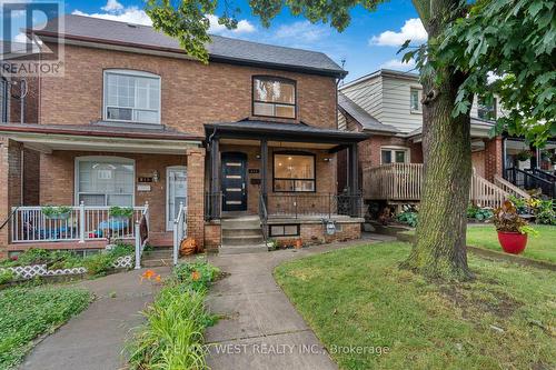 211 Gilbert Avenue, Toronto (Caledonia-Fairbank), ON - Outdoor With Deck Patio Veranda With Facade