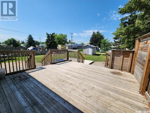 128 1St Avenue E, Montmartre, SK - Outdoor With Deck Patio Veranda With Exterior