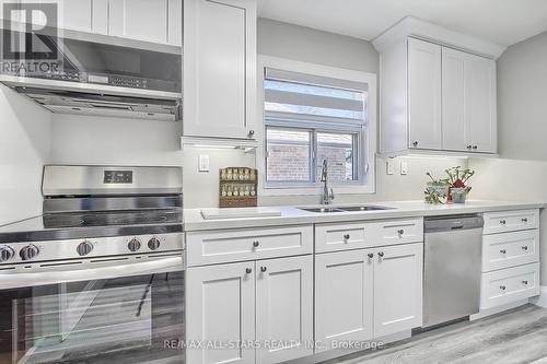 165 Ellesmere Road, Toronto, ON - Indoor Photo Showing Kitchen With Double Sink