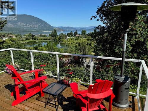 871 3 Avenue Ne, Salmon Arm, BC - Outdoor With Body Of Water With Deck Patio Veranda With View