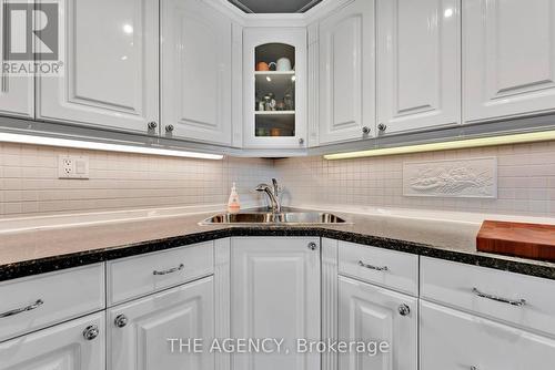 328 - 36 Hayhurst Road, Brantford, ON - Indoor Photo Showing Kitchen With Double Sink