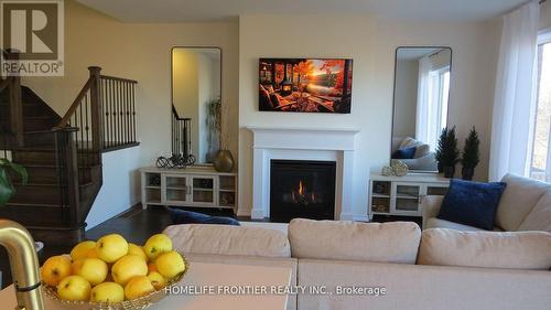 135 Cuesta Heights, Hamilton (Stoney Creek Mountain), ON - Indoor Photo Showing Living Room With Fireplace