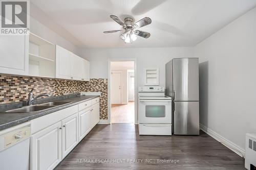 120 Cameron Avenue S, Hamilton (Bartonville), ON - Indoor Photo Showing Kitchen With Double Sink