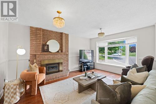 39 Lord Sydenham Court, Toronto, ON - Indoor Photo Showing Living Room With Fireplace