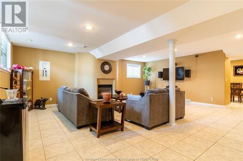 201 Gignac Crescent, Lasalle, ON - Indoor With Fireplace