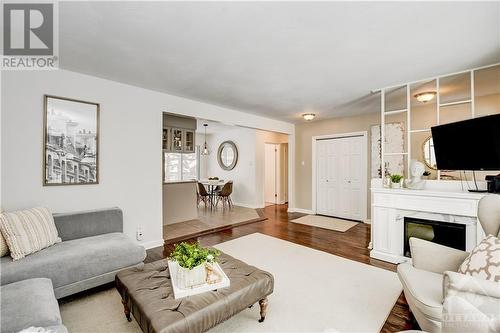 2160 Monteith Street, Ottawa, ON - Indoor Photo Showing Living Room With Fireplace