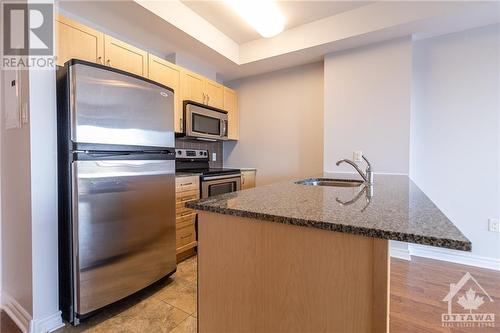 70 Landry Street Unit#1606, Ottawa, ON - Indoor Photo Showing Kitchen With Stainless Steel Kitchen