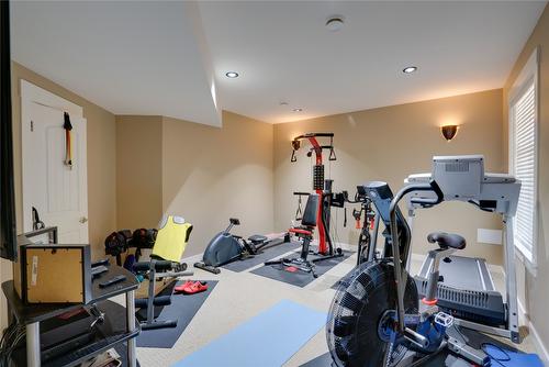 12541 Lake Vista Court, Lake Country, BC - Indoor Photo Showing Gym Room