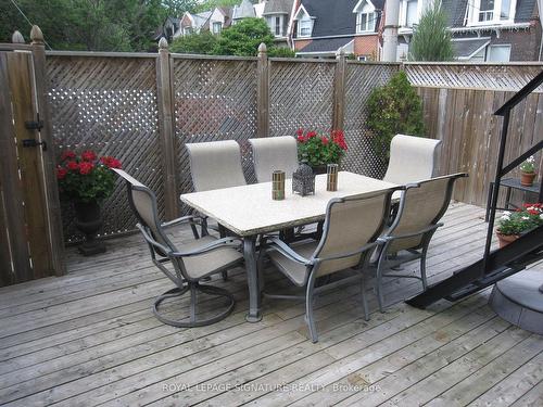 Main-2 A Tiverton Ave, Toronto, ON - Outdoor With Deck Patio Veranda With Exterior