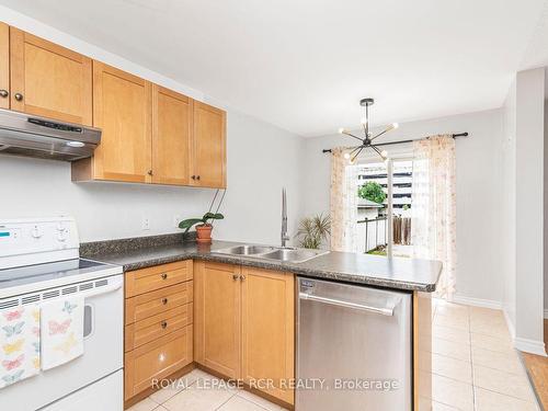 329 East Ave N, Hamilton, ON - Indoor Photo Showing Kitchen With Double Sink