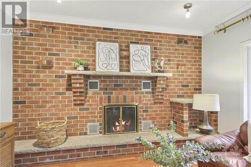 1 Hartford Place, Ottawa, ON - Indoor With Fireplace