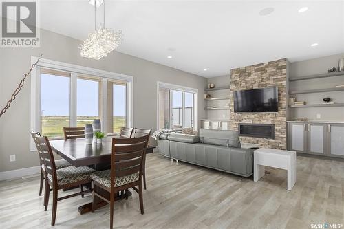 651 Bolstad Turn, Saskatoon, SK - Indoor With Fireplace