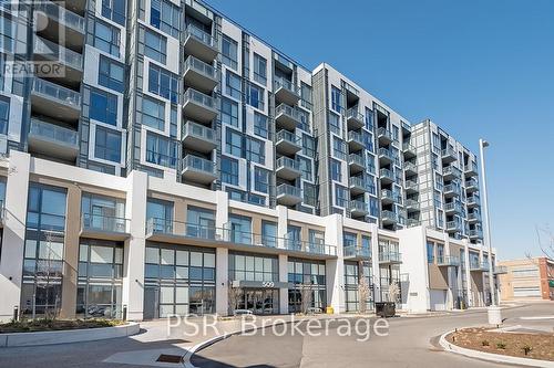 812 - 509 Dundas Street W, Oakville, ON - Outdoor With Balcony With Facade