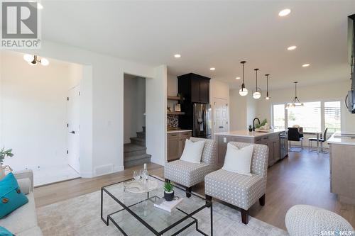 1023 Glacial Shores Common, Saskatoon, SK - Indoor Photo Showing Living Room