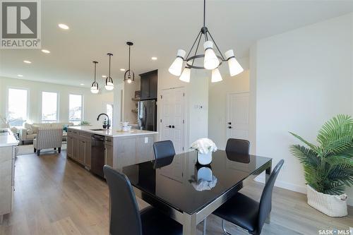 1023 Glacial Shores Common, Saskatoon, SK - Indoor Photo Showing Dining Room