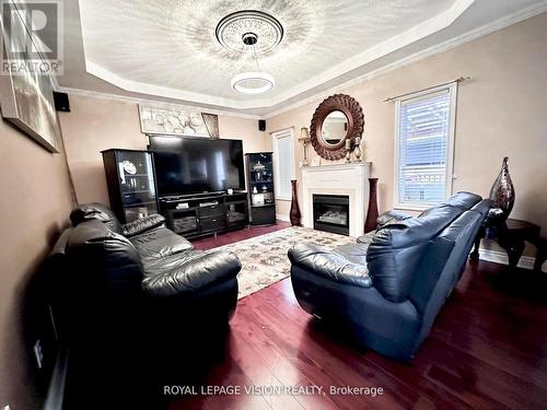 196 Meadowvale Road, Toronto, ON - Indoor Photo Showing Living Room With Fireplace