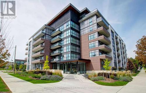 306 - 1 Neighbourhood Lane, Toronto (Stonegate-Queensway), ON - Outdoor With Balcony With Facade