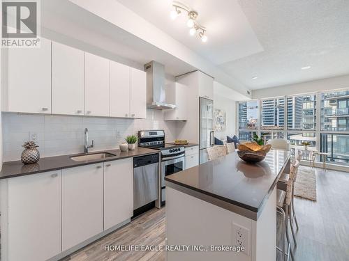 706 - 51 East Liberty Street, Toronto (Niagara), ON - Indoor Photo Showing Kitchen With Upgraded Kitchen