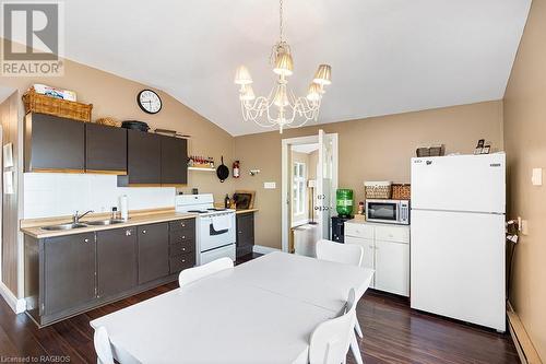 363 Bruce Rd 13, Saugeen Indian Reserve 29, ON - Indoor Photo Showing Kitchen With Double Sink