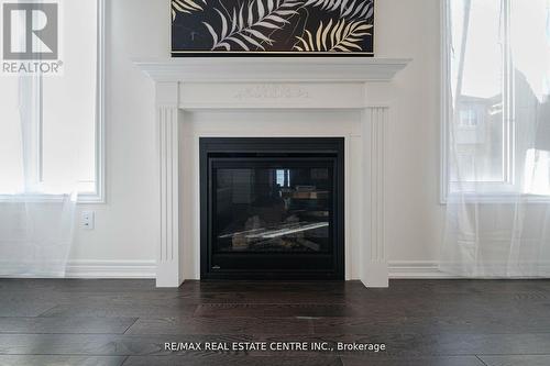 3939 Lodi Road, Burlington (Alton), ON - Indoor Photo Showing Living Room With Fireplace