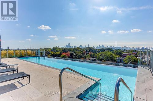 1510 - 501 St Clair Avenue W, Toronto (Casa Loma), ON - Outdoor With In Ground Pool With View