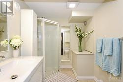 Full bathroom (new vanity, toilet, extra storage - 