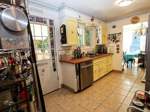 217 Sunshine Valley Road, Clearwater, BC - Indoor Photo Showing Kitchen With Double Sink