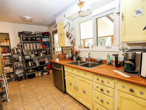 217 Sunshine Valley Road, Clearwater, BC - Indoor Photo Showing Kitchen With Double Sink