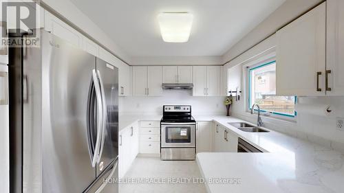 11 Badger Avenue, Brampton (Sandringham-Wellington), ON - Indoor Photo Showing Kitchen With Stainless Steel Kitchen With Double Sink