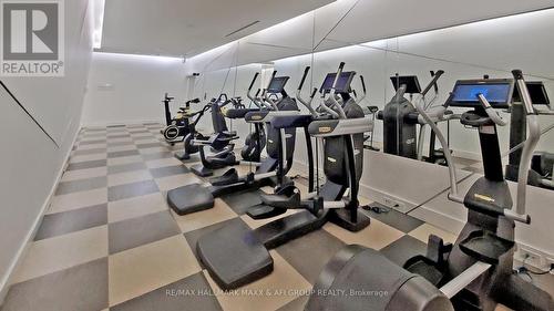 2501 - 50 Ordnance Street, Toronto (Niagara), ON - Indoor Photo Showing Gym Room