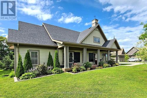 34 Georgian Grande Drive, Oro-Medonte, ON - Outdoor With Deck Patio Veranda With Facade